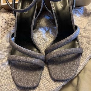 Michael Kors New gorgeous silver dress shoes